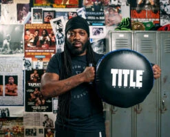 TITLE Boxing Round Punch Shield -Title Boxing Store psh bk bl 1