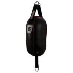 SCYntz Leather Double End Heavy Bag – Hybrid Body-Shape Training Bag -Title Boxing Store scydebhb bk 2 2