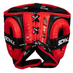 SCYntz Leather Headgear -Title Boxing Store scyhg bk rd 4 1