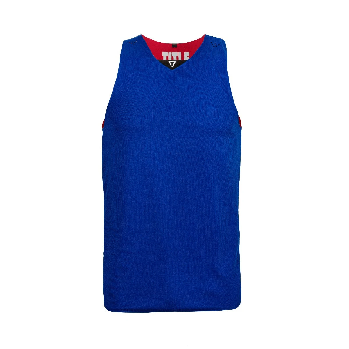 TITLE Boxing Superior Lightweight Reversible Competition Jersey β Red & Blue Satin Tank 1 TITLE Boxing Superior Lightweight Reversible Competition Jersey β Red & Blue Satin Tank