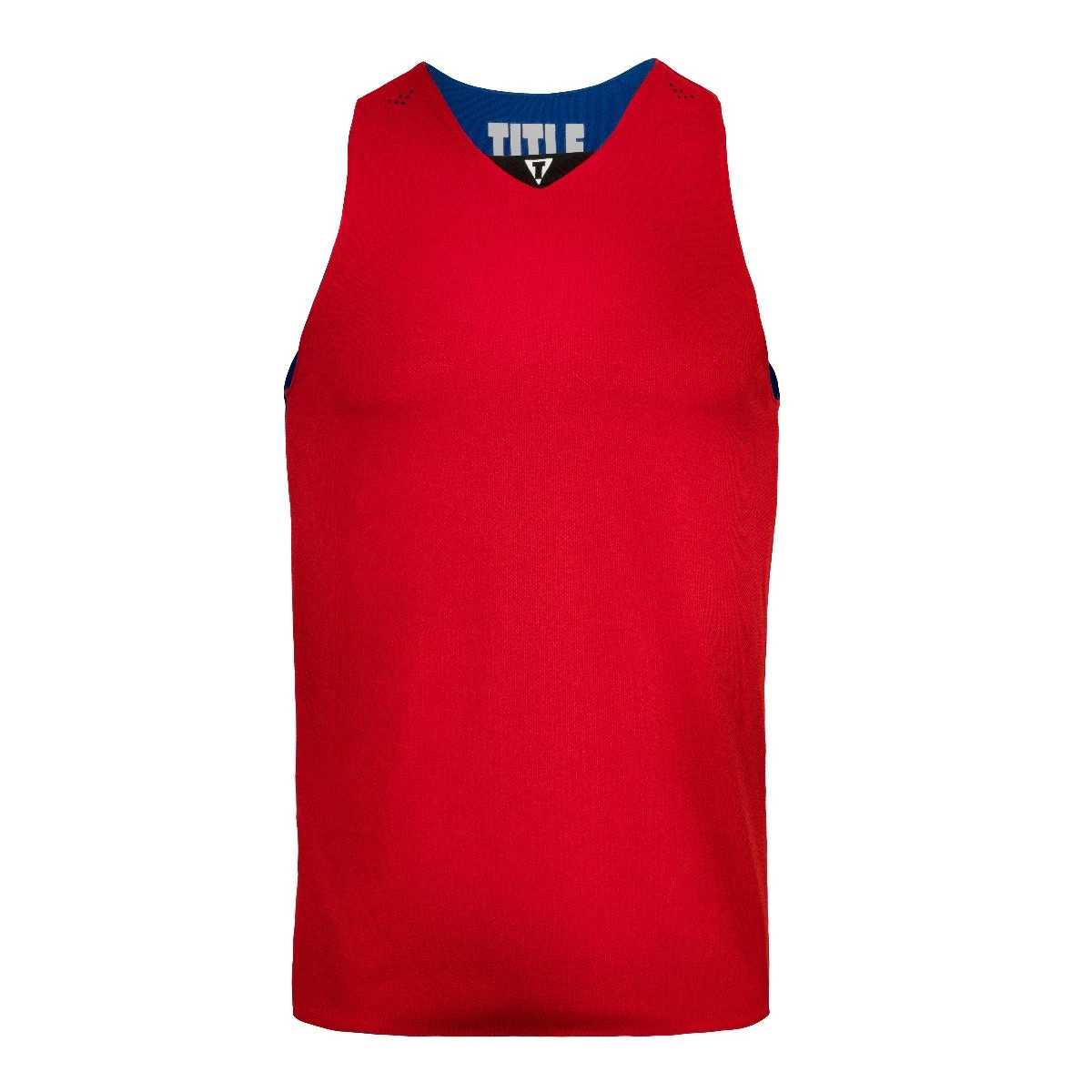 TITLE Boxing Superior Lightweight Reversible Competition Jersey β Red & Blue Satin Tank 3 TITLE Boxing Superior Lightweight Reversible Competition Jersey β Red & Blue Satin Tank - Image 3