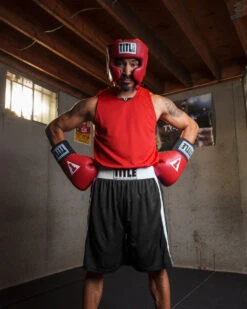 TITLE Boxing Superior Lightweight Reversible Competition Jersey β Red & Blue Satin Tank 13 TITLE Boxing Superior Lightweight Reversible Competition Jersey β Red & Blue Satin Tank -Title Boxing Store swlrj1 rd 1