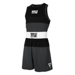 TITLE Boxing Latitude Amateur Boxing Set – Red/White Lightweight Competition Uniform -Title Boxing Store tabs16 gr bk 1 1