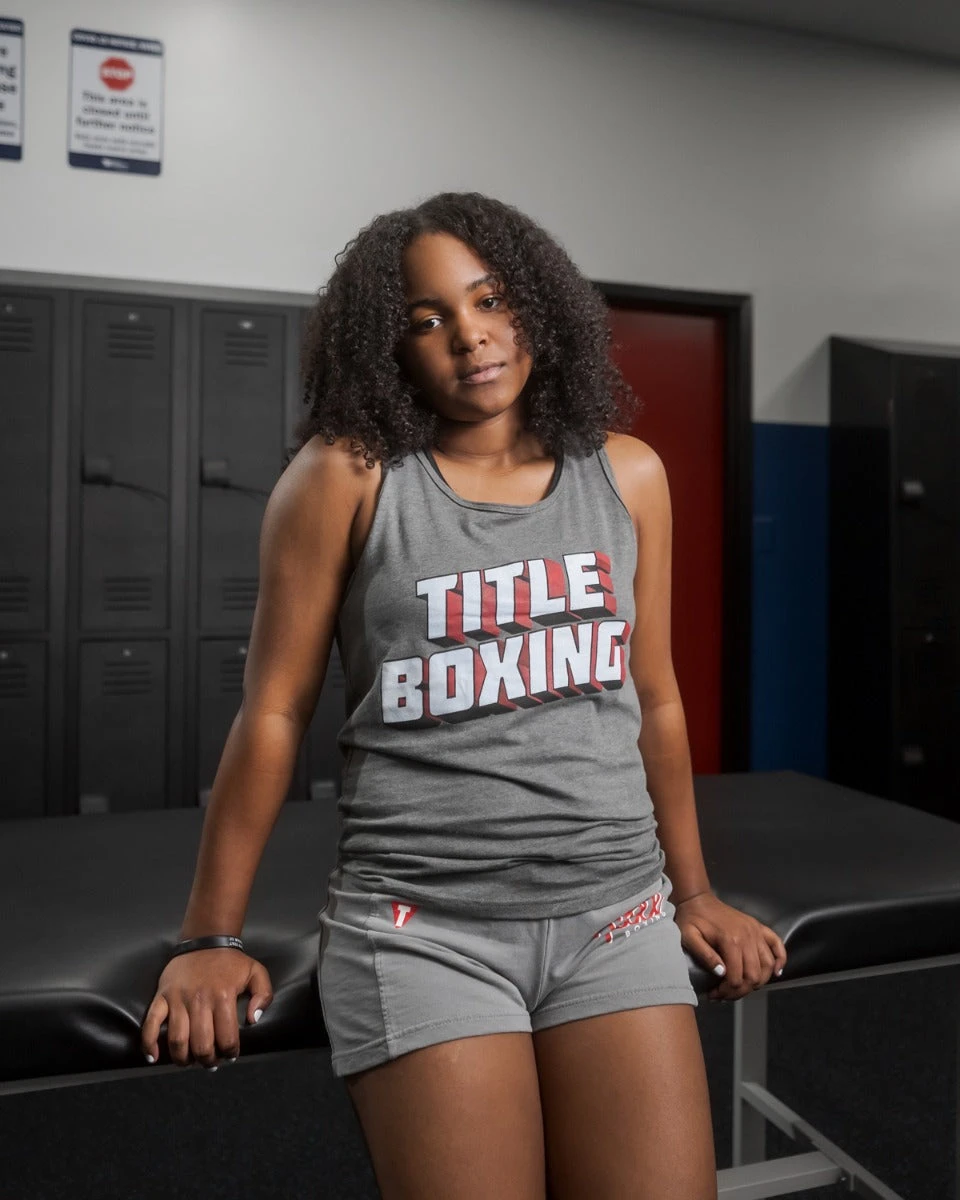 TITLE Boxing Vintage Block Logo Tank Top β Unisex Retail Fit Athletic Tank 4 TITLE Boxing Vintage Block Logo Tank Top β Unisex Retail Fit Athletic Tank - Image 4