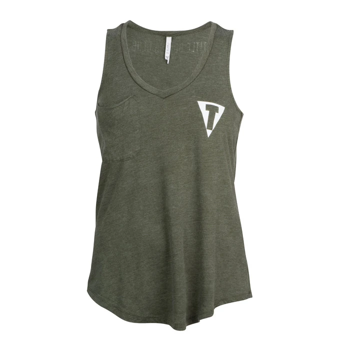 TITLE Boxing Women's Z Supply Pocket Racer Tank β Burnout Jersey V-Neck 6 TITLE Boxing Women's Z Supply Pocket Racer Tank β Burnout Jersey V-Neck - Image 6