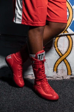 TITLE Boxing Speed-Flex Encore High-Top 12" Boxing Shoes - Professional Synthetic Leather Ring Boots 22 TITLE Boxing Speed-Flex Encore High-Top 12" Boxing Shoes - Professional Synthetic Leather Ring Boots -Title Boxing Store tbs 2 rd