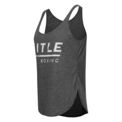 TITLE Boxing Women's Striped Wordmark Cropped Tank -Title Boxing Store tbwts216 ch 3 1