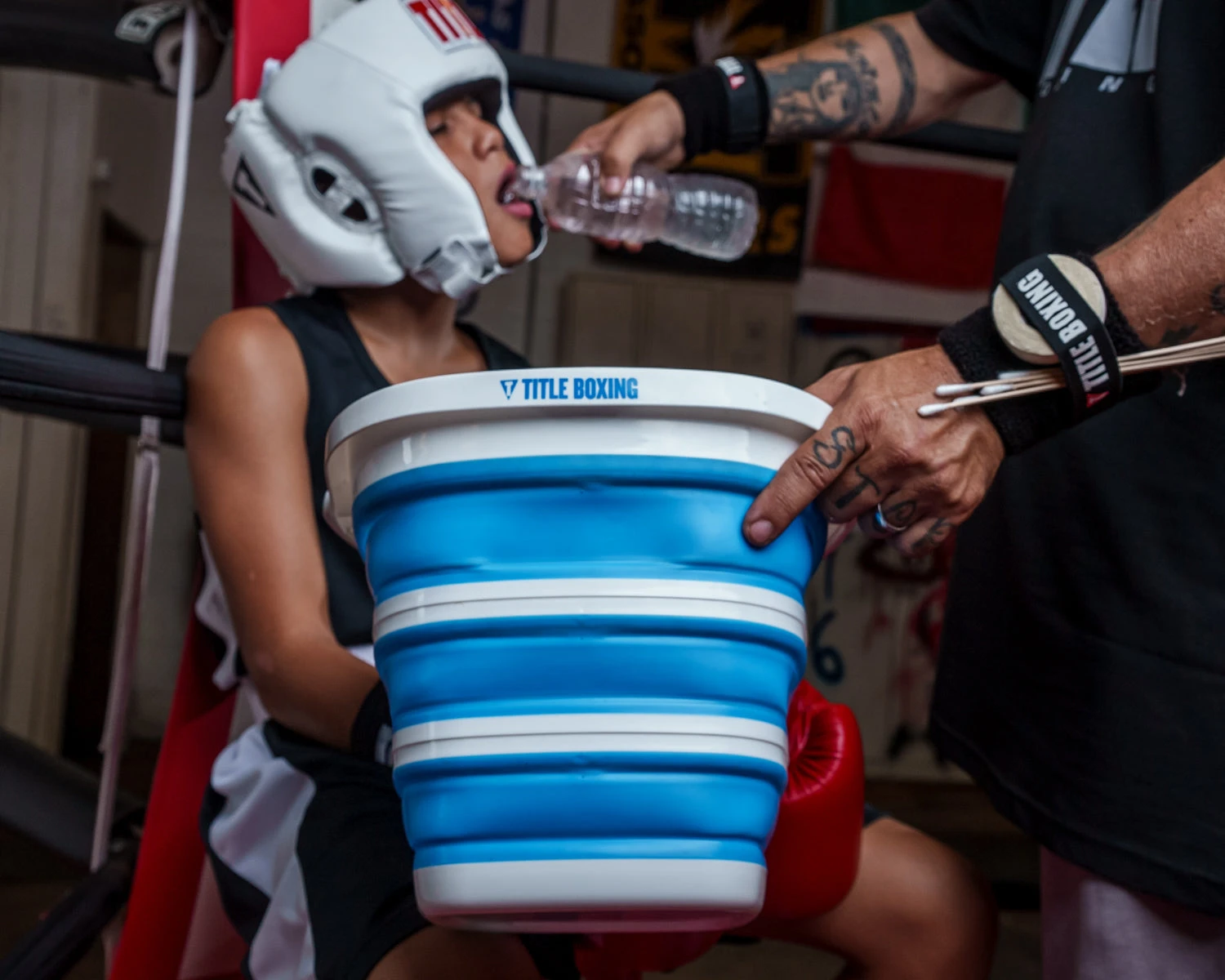 TITLE Boxing Collapsible Bucket 4 TITLE Boxing Collapsible Bucket - Image 4