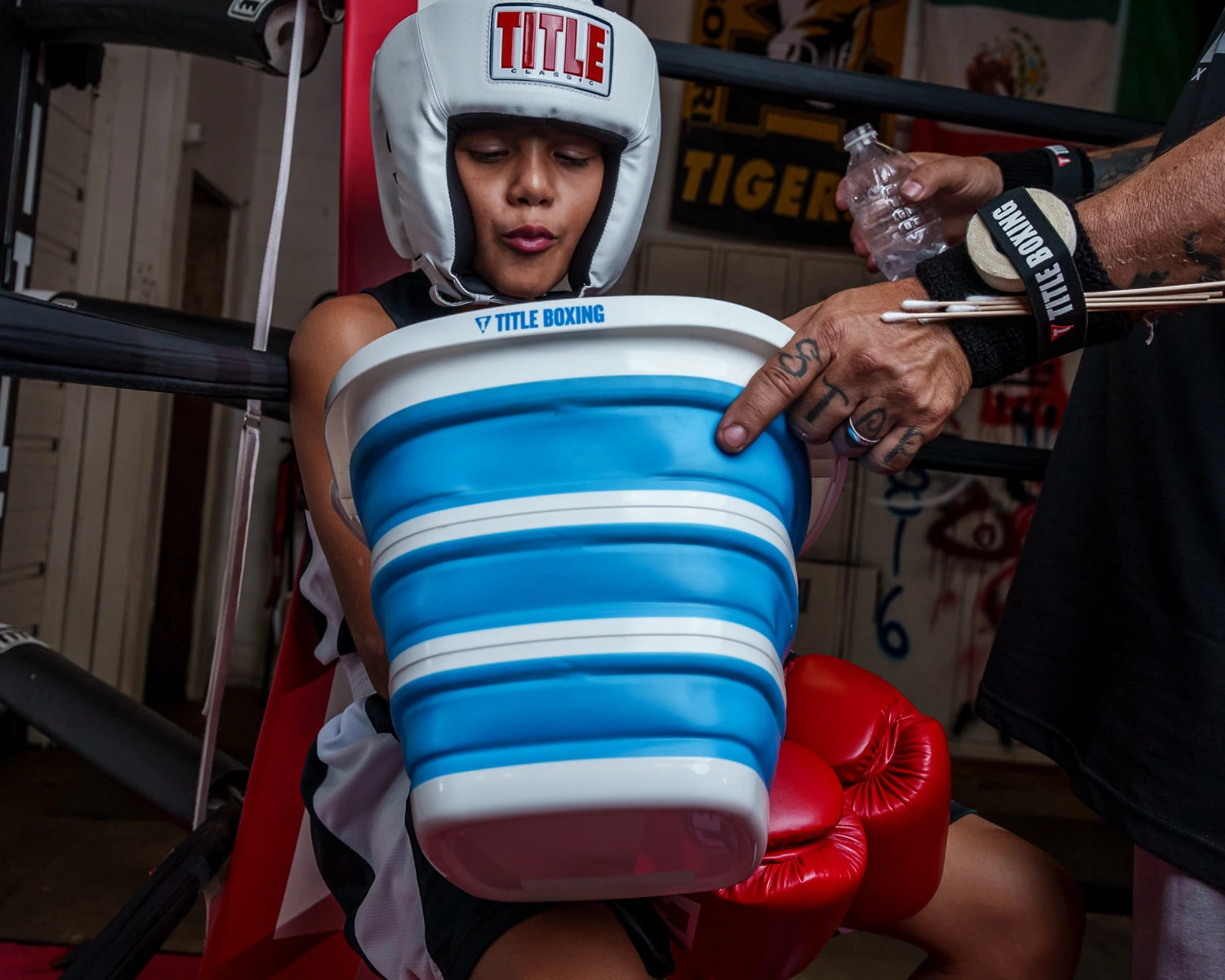 TITLE Boxing Collapsible Bucket 5 TITLE Boxing Collapsible Bucket - Image 5