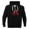 TITLE Boxing Black Original Hanging Gloves Lace-Up Fleece Hoodie – Vintage Graphic Pullover