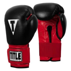 TITLE Boxing Infused Foam Youth Training/Sparring Gloves -Title Boxing Store tifysg rd bk 02