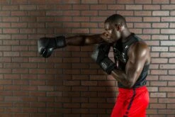 TITLE Black Blitz Sparring Gloves -Title Boxing Store title boxing andrew 01