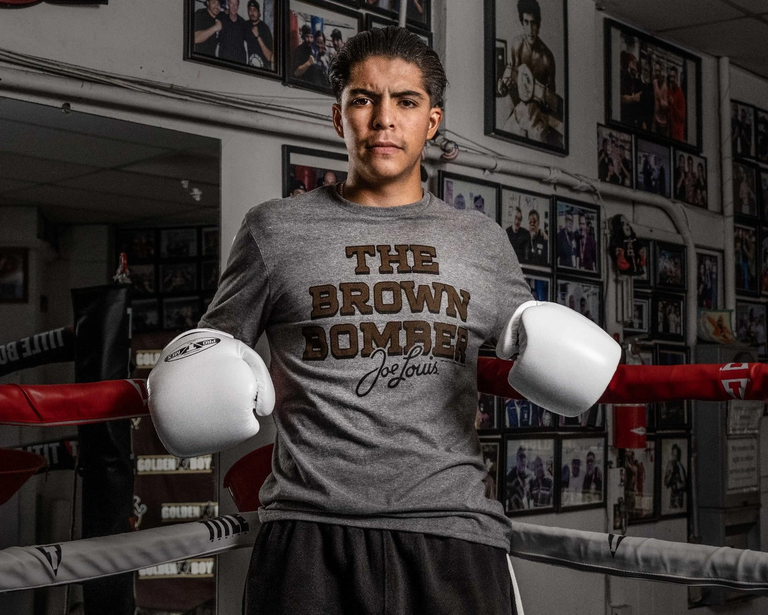 TITLE Boxing Legacy Joe Louis"Brown Bomber" Tee 2 TITLE Boxing Legacy Joe Louis"Brown Bomber" Tee - Image 2