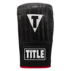 TITLE Boxing Professional Old School Leather Bag Gloves 3.0 -Title Boxing Store tlsbg3 bk 03