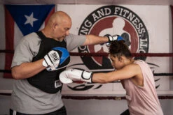 TITLE Boxing Ultra Light Molded Chest Guard – Black with Red Accents Pre-Curved Air Cell Body Protector -Title Boxing Store ulmcg 1 2