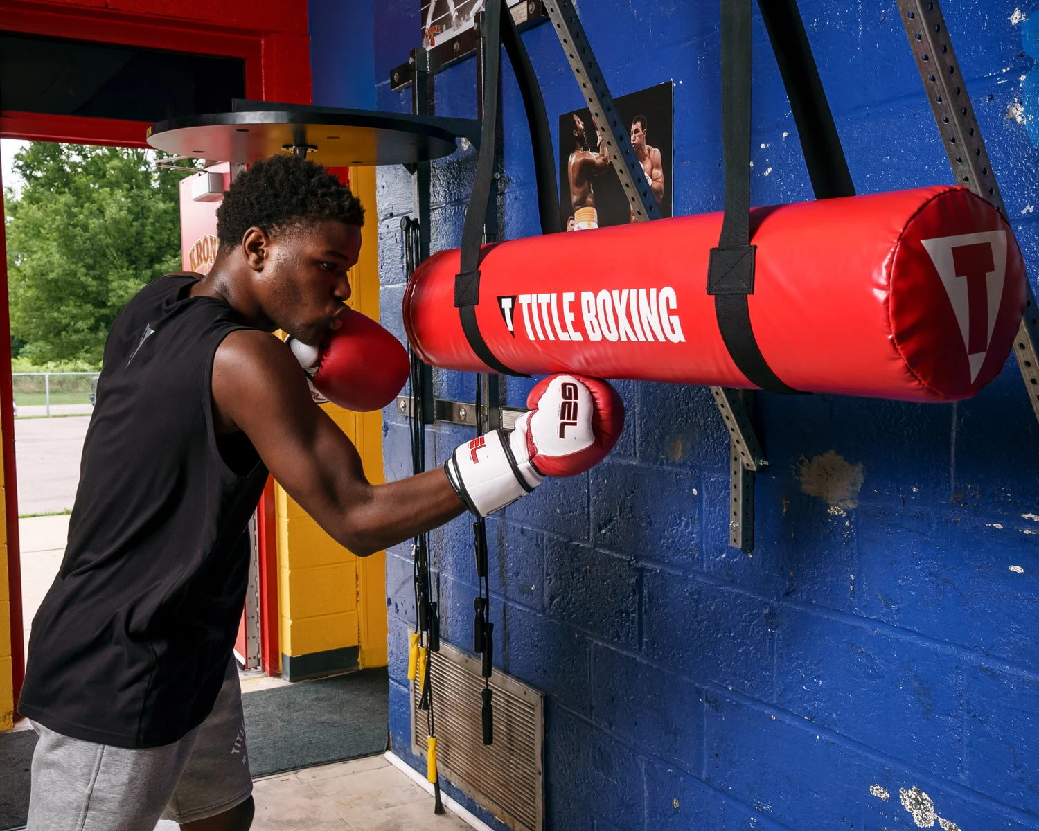 TITLE Boxing Uppercut Target Practice Bag 5 TITLE Boxing Uppercut Target Practice Bag - Image 5