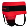 Viper By TITLE Boxing Defense Groin Protector – Matte Black PU Flex Front-Adjustable Guard