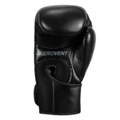 TITLE Boxing Vegan Fitness Bag Gloves – Black Synthetic Leather Wraparound Training Gloves -Title Boxing Store vgfbg bk bk 4 1 1