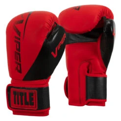 Viper By TITLE Boxing Strike Bag Gloves 2.0 -Title Boxing Store vsbg2 rd bk 002
