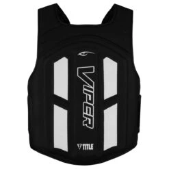 Viper By TITLE Boxing Supreme Body Protector -Title Boxing Store vsbp bk wh 2