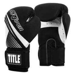 Viper By TITLE Boxing Strike Select Bag Gloves 2.0 -Title Boxing Store vssbg2 bk wh 02