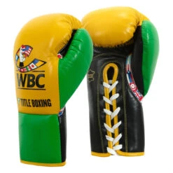 WBC By TITLE Boxing Jose Sulaiman Leather Gloves 12 WBC By TITLE Boxing Jose Sulaiman Leather Gloves -Title Boxing Store wbcjsg gd bk 02
