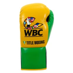 WBC By TITLE Boxing Jose Sulaiman Leather Gloves 13 WBC By TITLE Boxing Jose Sulaiman Leather Gloves -Title Boxing Store wbcjsg gd bk 03