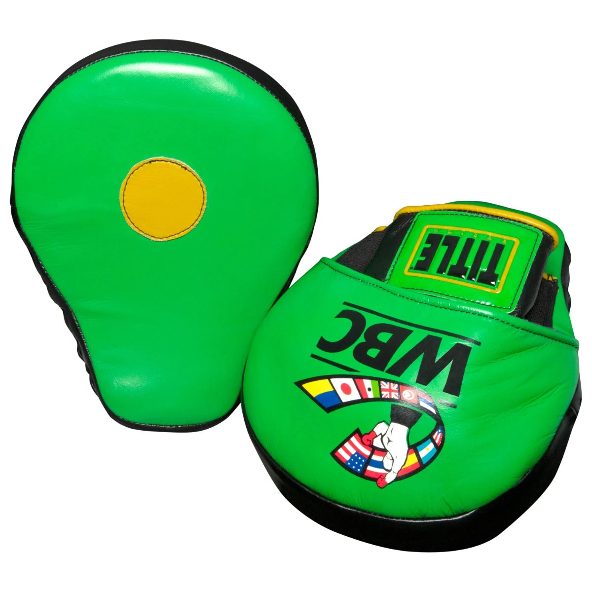 WBC By TITLE Boxing Focus Mitts 4 WBC By TITLE Boxing Focus Mitts - Image 4