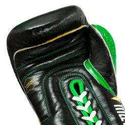 WBC By TITLE Boxing Sparring Gloves 21 WBC By TITLE Boxing Sparring Gloves -Title Boxing Store wbcsg bk gn 05
