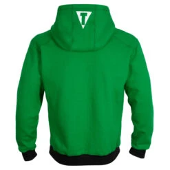 WBC By TITLE Boxing Quarter Zip Hooded Sweatshirt -Title Boxing Store wbczhs gn bk 3 1