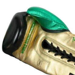 WBC By TITLE Boxing Green Belt Sparring Gloves -Title Boxing Store wgbsg bk gd gn 5 1