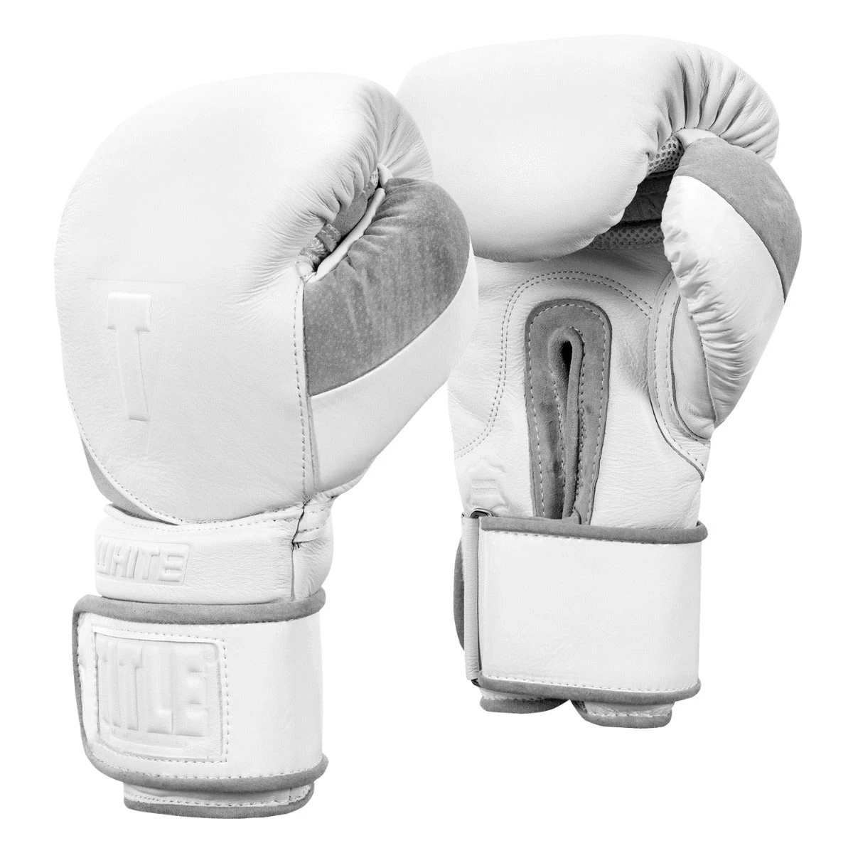 TITLE White Boxing Bag Gloves 2.0 3 TITLE White Boxing Bag Gloves 2.0 - Image 3