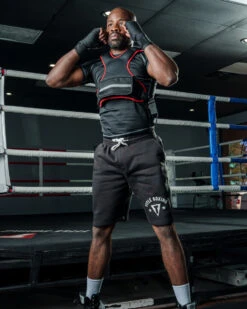 TITLE Boxing Extra Weighted Training Vest – Black with Reflective Safety Strips & Adjustable Weights 12 TITLE Boxing Extra Weighted Training Vest – Black with Reflective Safety Strips & Adjustable Weights -Title Boxing Store wtdvst bk rd 4