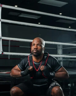 TITLE Boxing Extra Weighted Training Vest – Black with Reflective Safety Strips & Adjustable Weights 13 TITLE Boxing Extra Weighted Training Vest – Black with Reflective Safety Strips & Adjustable Weights -Title Boxing Store wtdvst bk rd 5