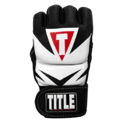 TITLE MMA Command Training Gloves -Title Boxing Store xmctg bk wh 003