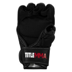 TITLE MMA Command Training Gloves -Title Boxing Store xmctg bk wh 004