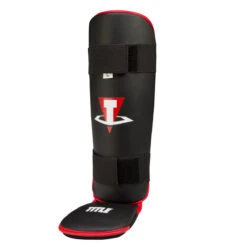 TITLE MMA Conflict Stand Up Shin Guards -Title Boxing Store xmsg bk rd 2 1