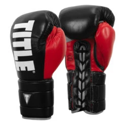TITLE Boxing Leather Enforcer Pro Sparring Gloves 22 TITLE Boxing Leather Enforcer Pro Sparring Gloves -Title Boxing Store xrvcsg bk sv 02