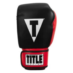 TITLE Boxing Pro Style Heavy Bag Gloves -Title Boxing Store xtsg bk rd 003