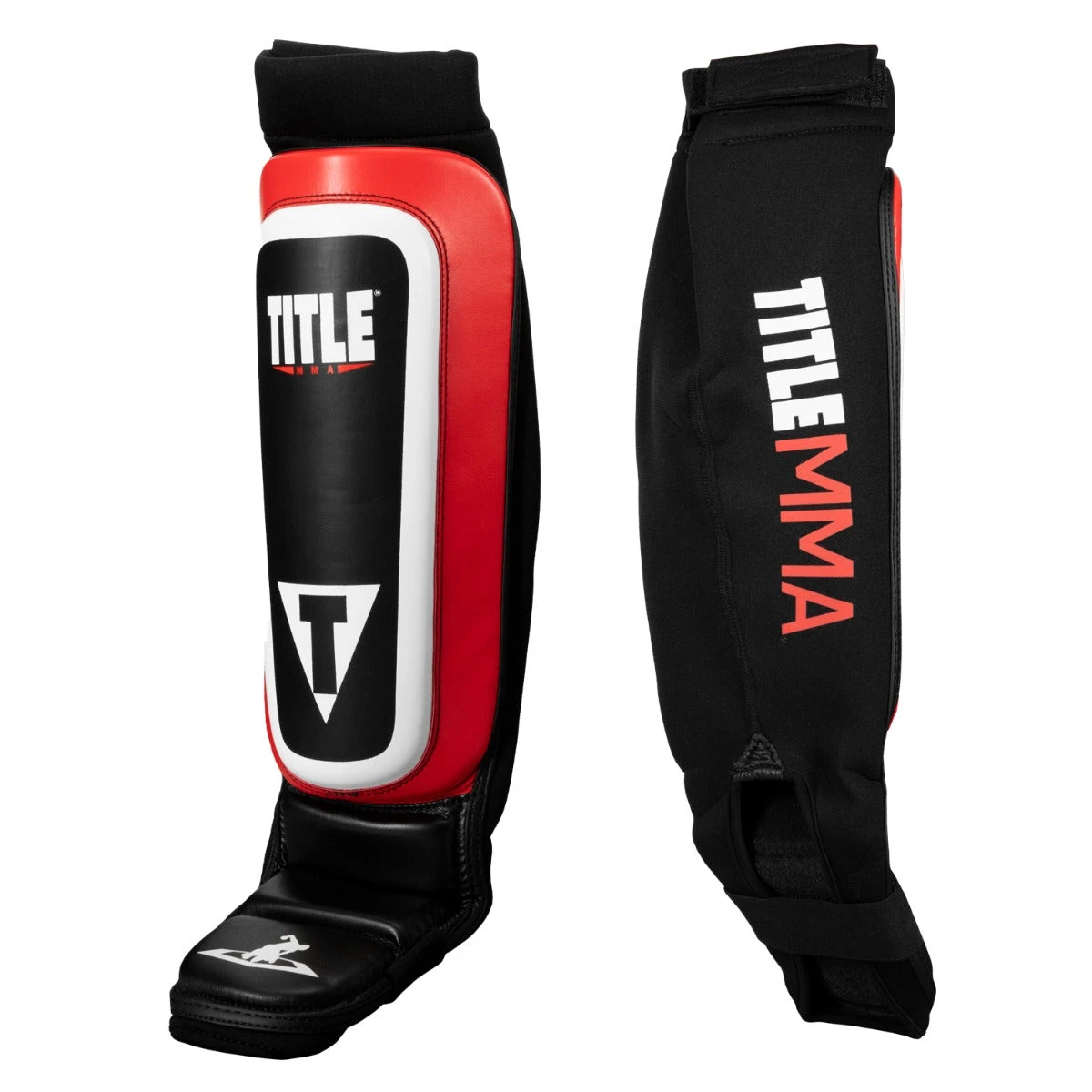 TITLE MMA Shin-N-Instep Pull-On Guards 1 TITLE MMA Shin-N-Instep Pull-On Guards